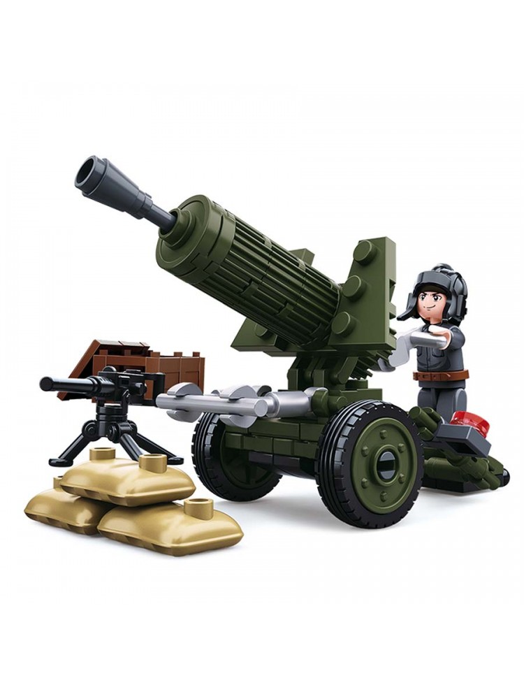 Artillería segunda guerra mundial de juguete 8,95€ 