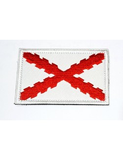 Parche bordado velcro Bandera cruz San Andrés